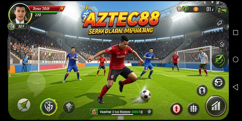 Tampilan gameplay AZTEC88 yang seru dan menantang.