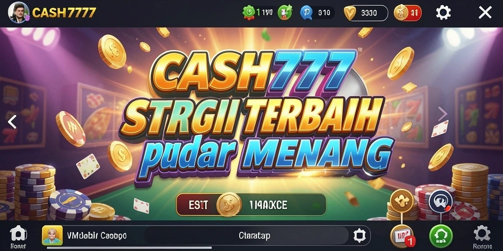 Screenshot utama CASH777 menampilkan aksi strategis yang mendebarkan.
