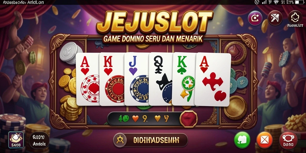 Tampilan gameplay seru JEJUSLOT yang memikat.