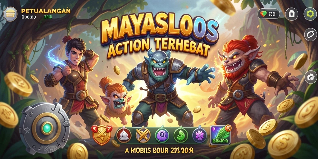 Tampilan gameplay <strong>MAYASLOTS</strong> yang intens dengan aksi mendebarkan.
