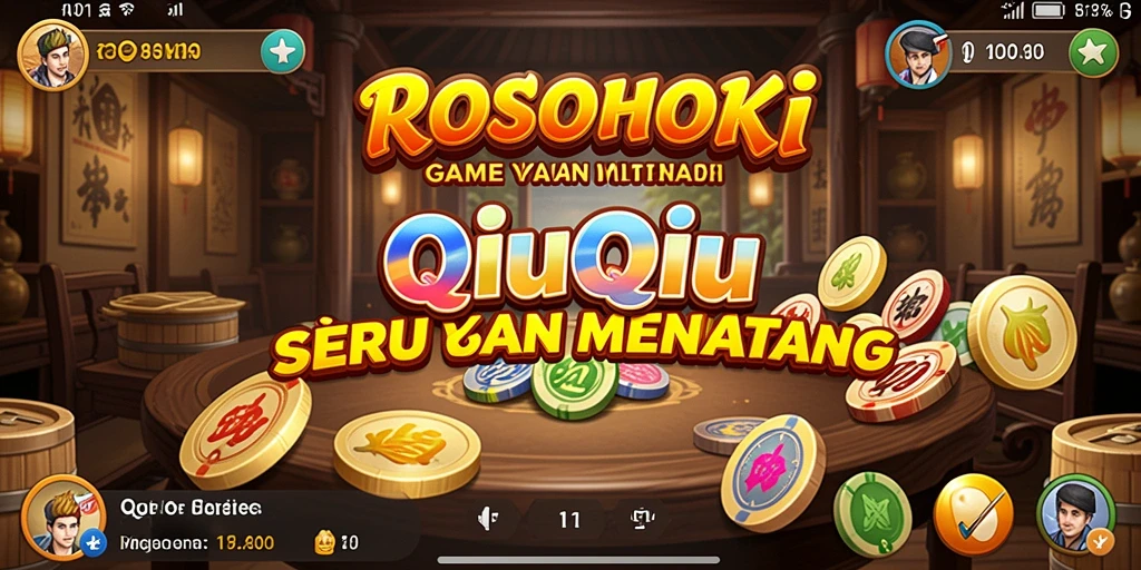 Tampilan gameplay seru di ROSOHOKI dengan pemain terlibat.
