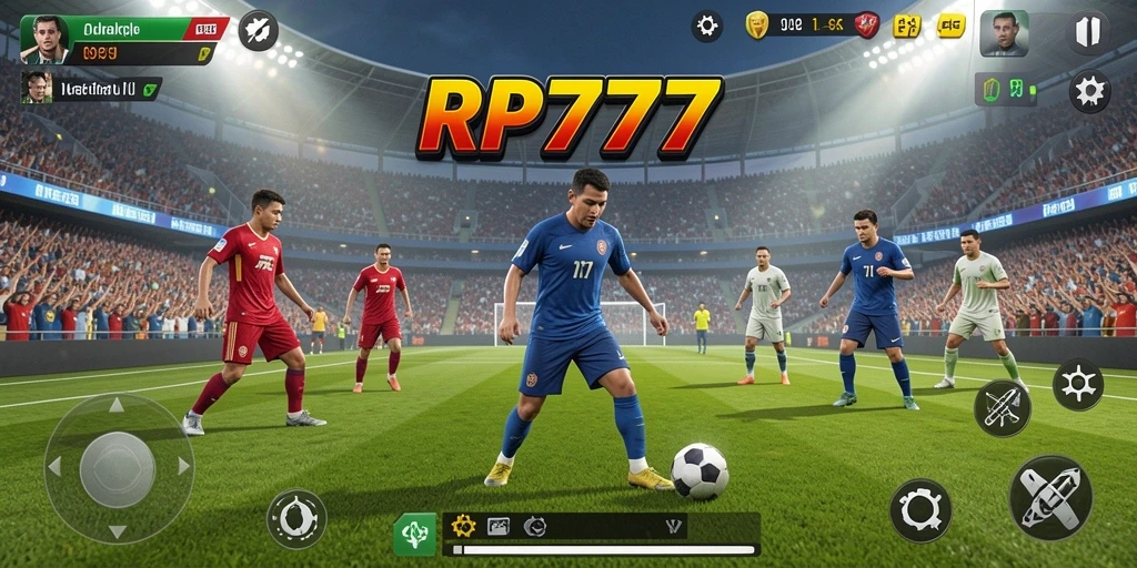 Tampilan menarik dari gameplay RP777 yang penuh aksi olahraga.