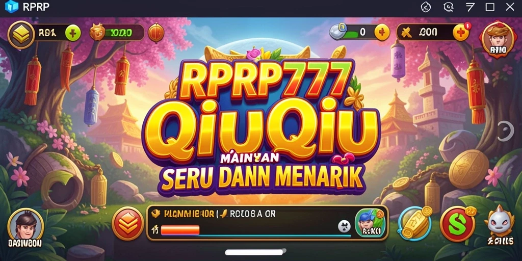 Tampilan gameplay menarik RPRP777 saat memainkan QiuQiu.
